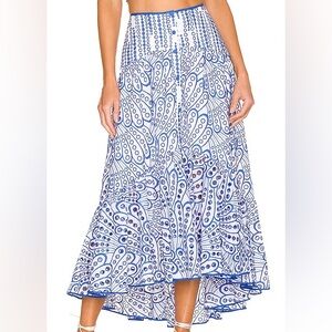 Charo Ruiz Ibiza Gina Eyelet Maxi Skirt